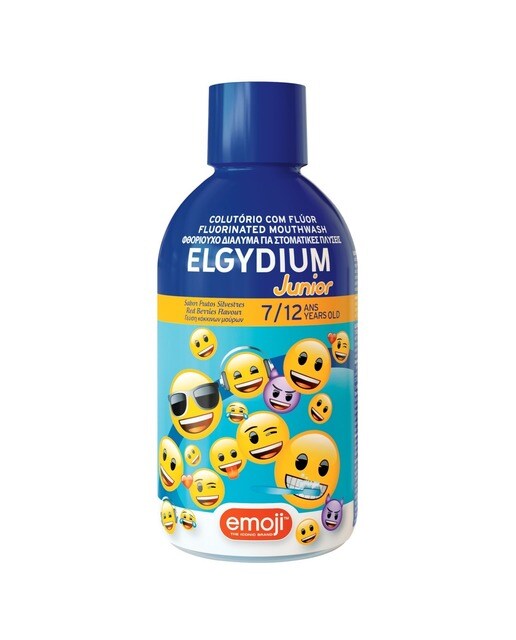 Imagem 0 de Colutório Júnior Emoji Sabor Frutos Silvestres - 500 ml