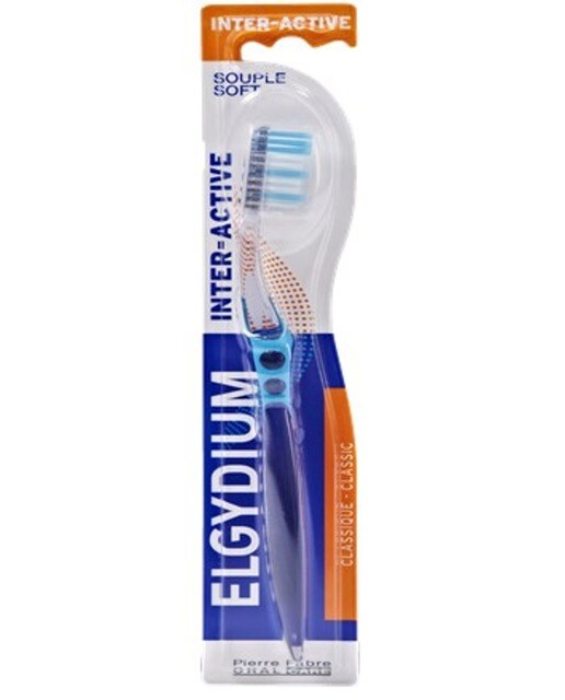 Escova de Dentes Suave Interactive Elgydium 1