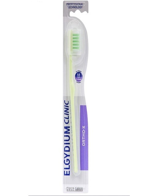 Escova de Dentes Clinic X Orto. 1 Uni. escova de dentes Elgydium 1
