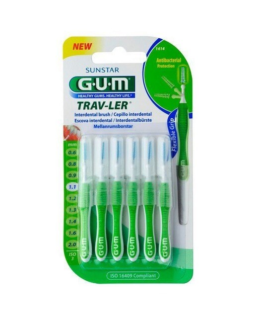 Escovilhão Interdental Trav-ler 1,1 mm - 6 uds 1