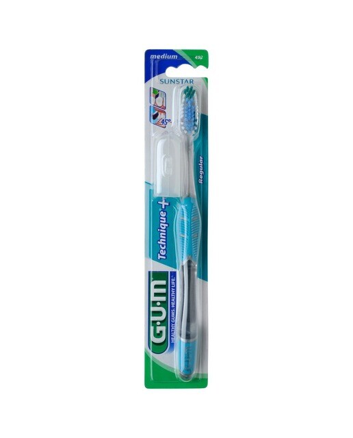 Escova de Dentes Technique+ Regular Média 492 - 1 un 1