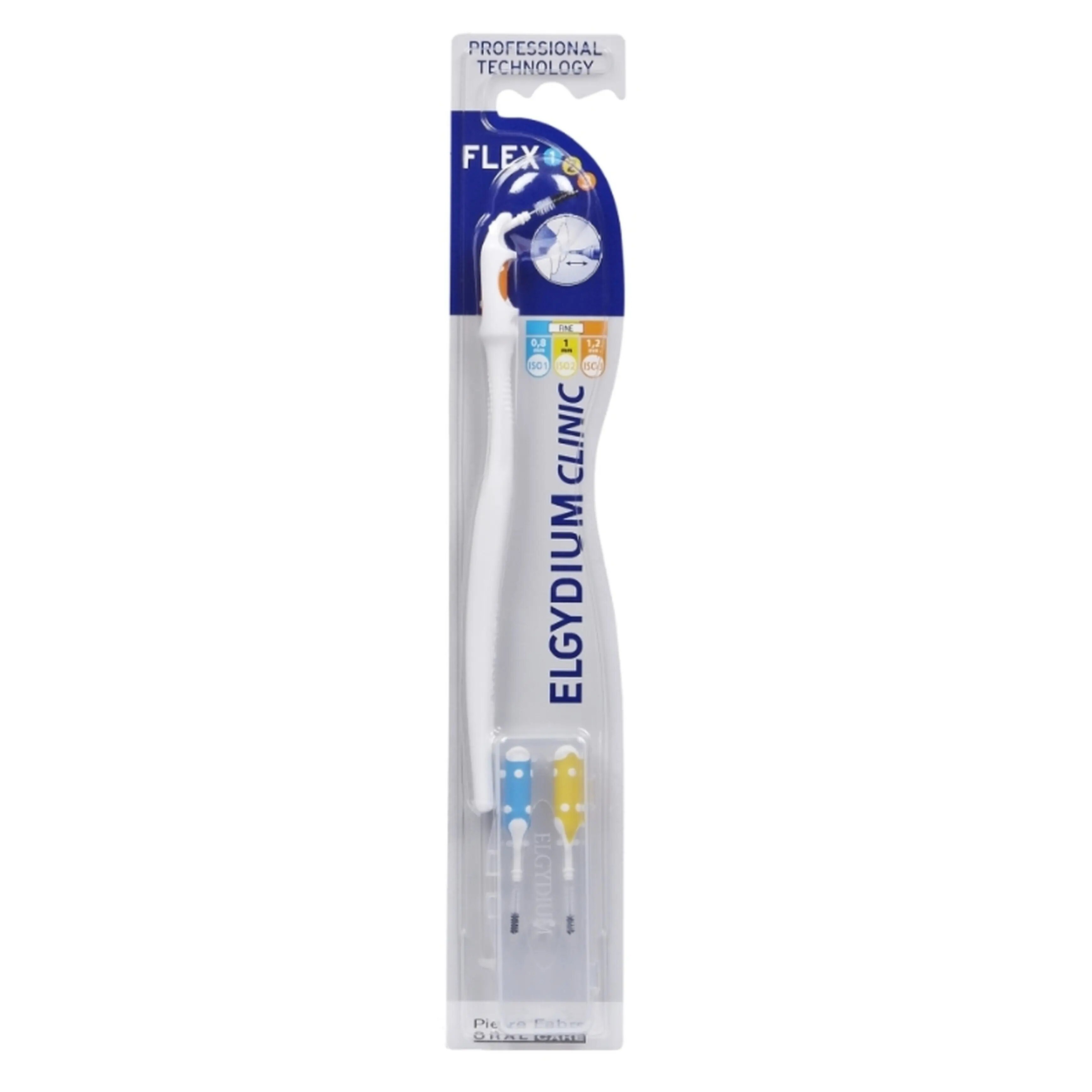 Escovilhões Elgydium Clinic Flex 2 Estreitos Misto 1