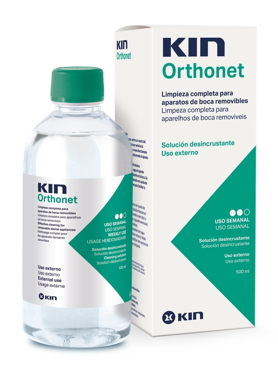 Solução Desincrustante Semanal Kin OrthoNet 500ml Kin 1