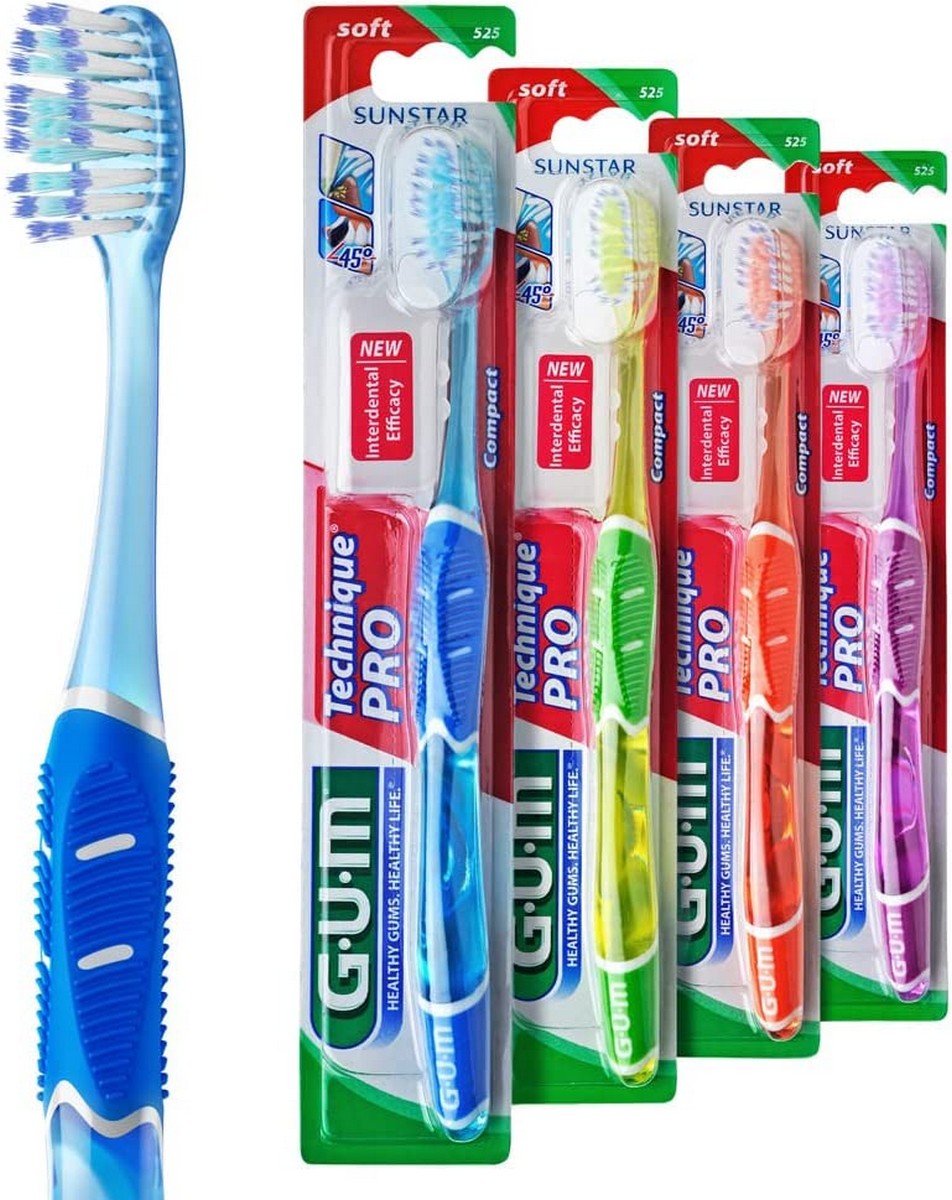 Imagem 0 de Escova de Dentes Technique® PRO Compacta Suave - 1 un.