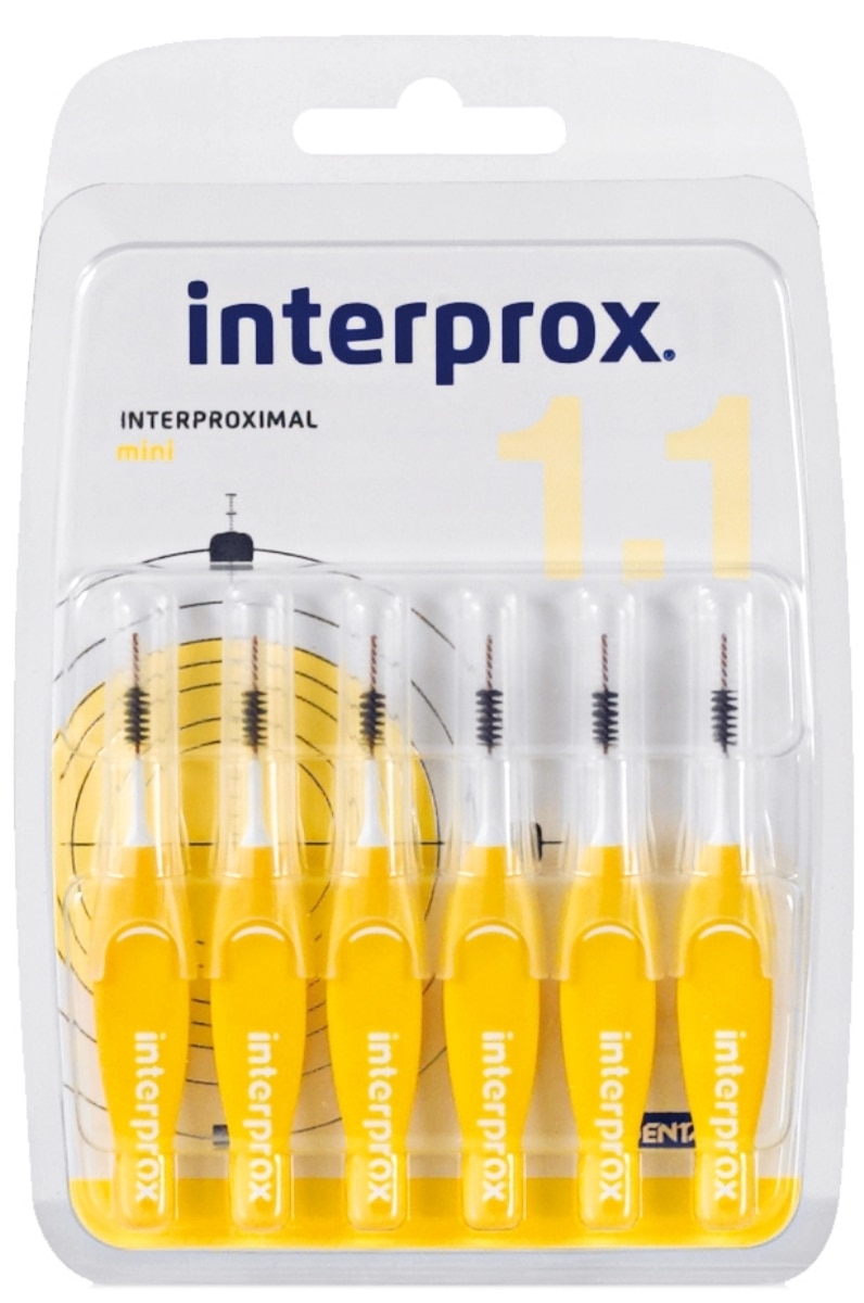 Imagem 0 de Mini 1.1 mm 6un Interprox