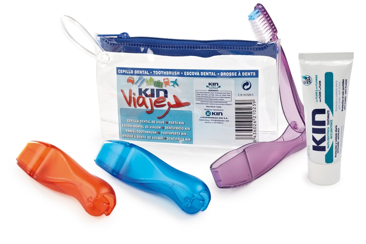 Imagem 0 de Kit de Viagem Pasta Dentífrica Aloe 25ml + Escova de Dentes Kin