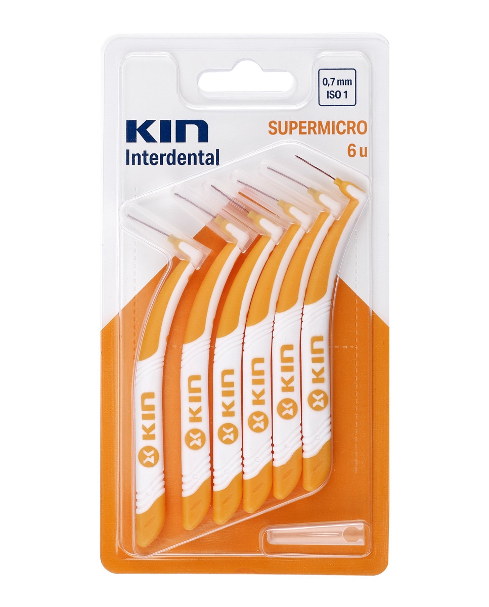 Imagem 0 de Escovas Interdentárias Supermicro 0,7mm Kin - 6 unidades