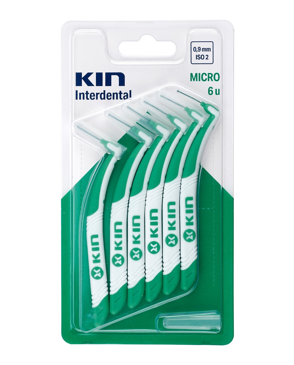 Imagem 0 de Escovas Interdentárias Micro 0,9mm Kin - 6 unidades