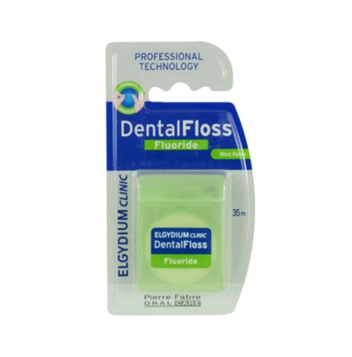 Fio Dentário Clinic c/ flúor 35ml Elgydium 1