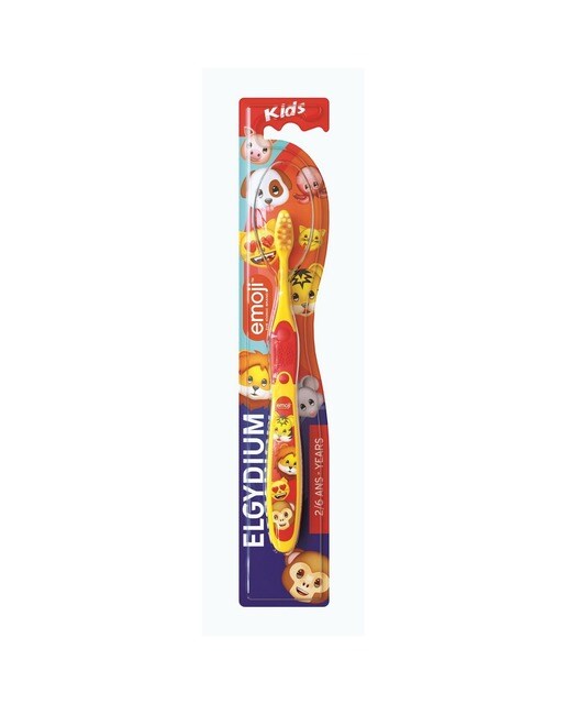 Imagem 0 de Escova de Dentes Kids Emoji 2 a 6 Anos - Cores Sortidas