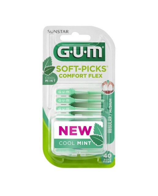 Imagem 0 de Soft-Picks Confort flex Menta Tamanho Médio