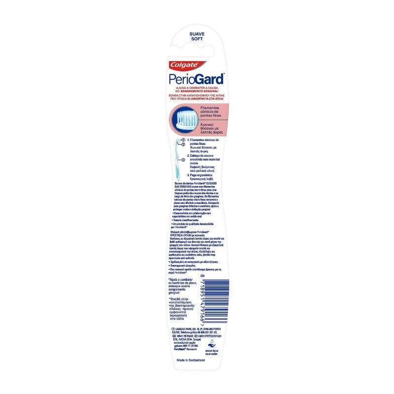 Escova de Dentes Gengivas Suave PerioGard 2