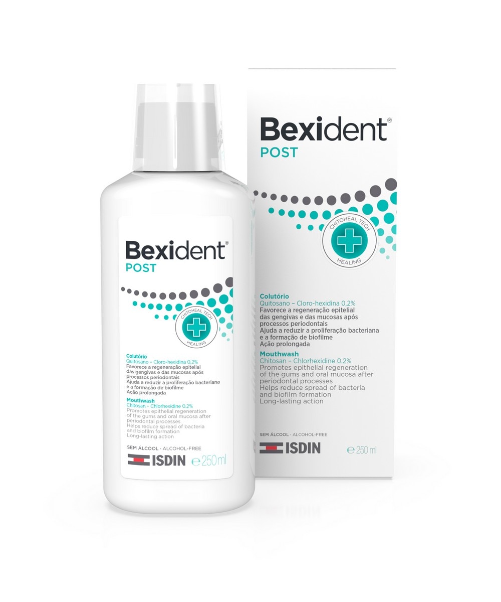 Colutório com Clorhexidina Bexident Post - 250 ml 1
