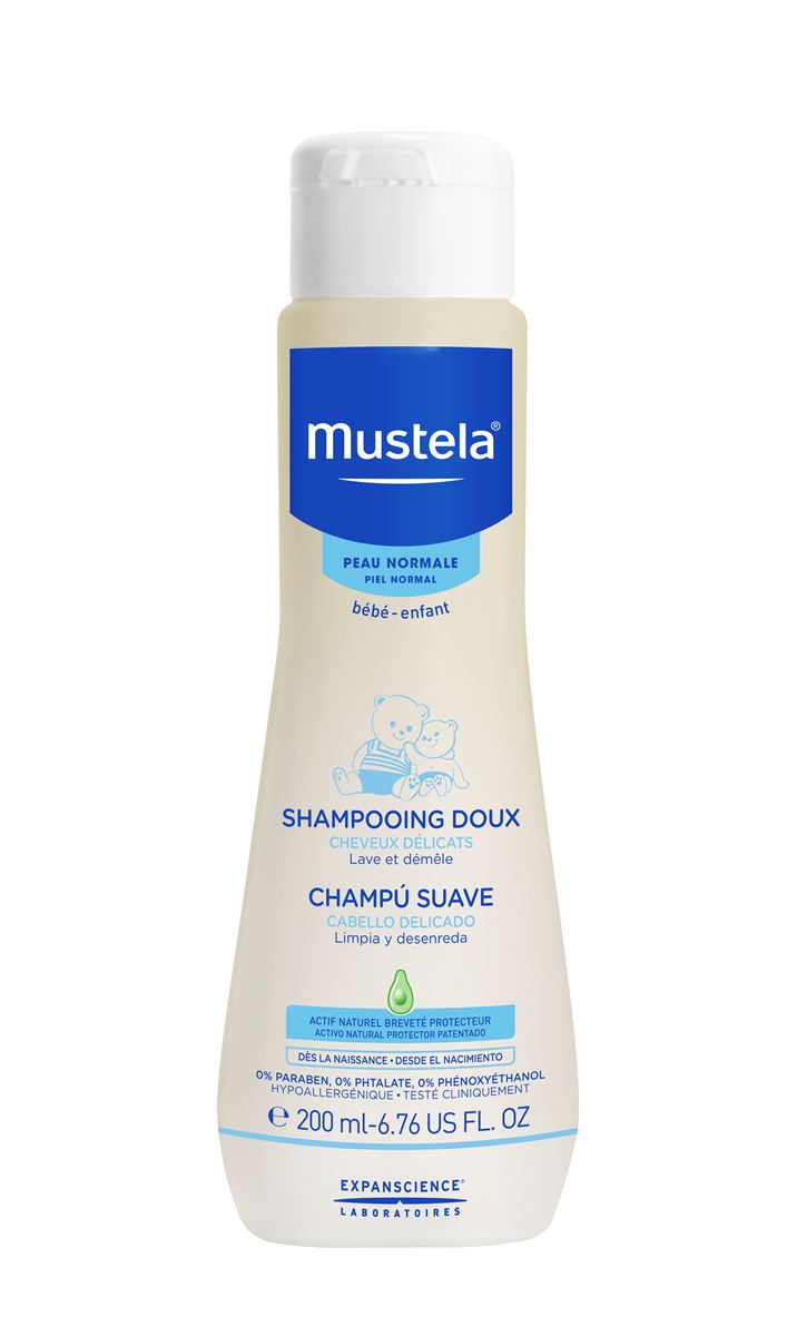 Champô Suave 200ml Mustela 1