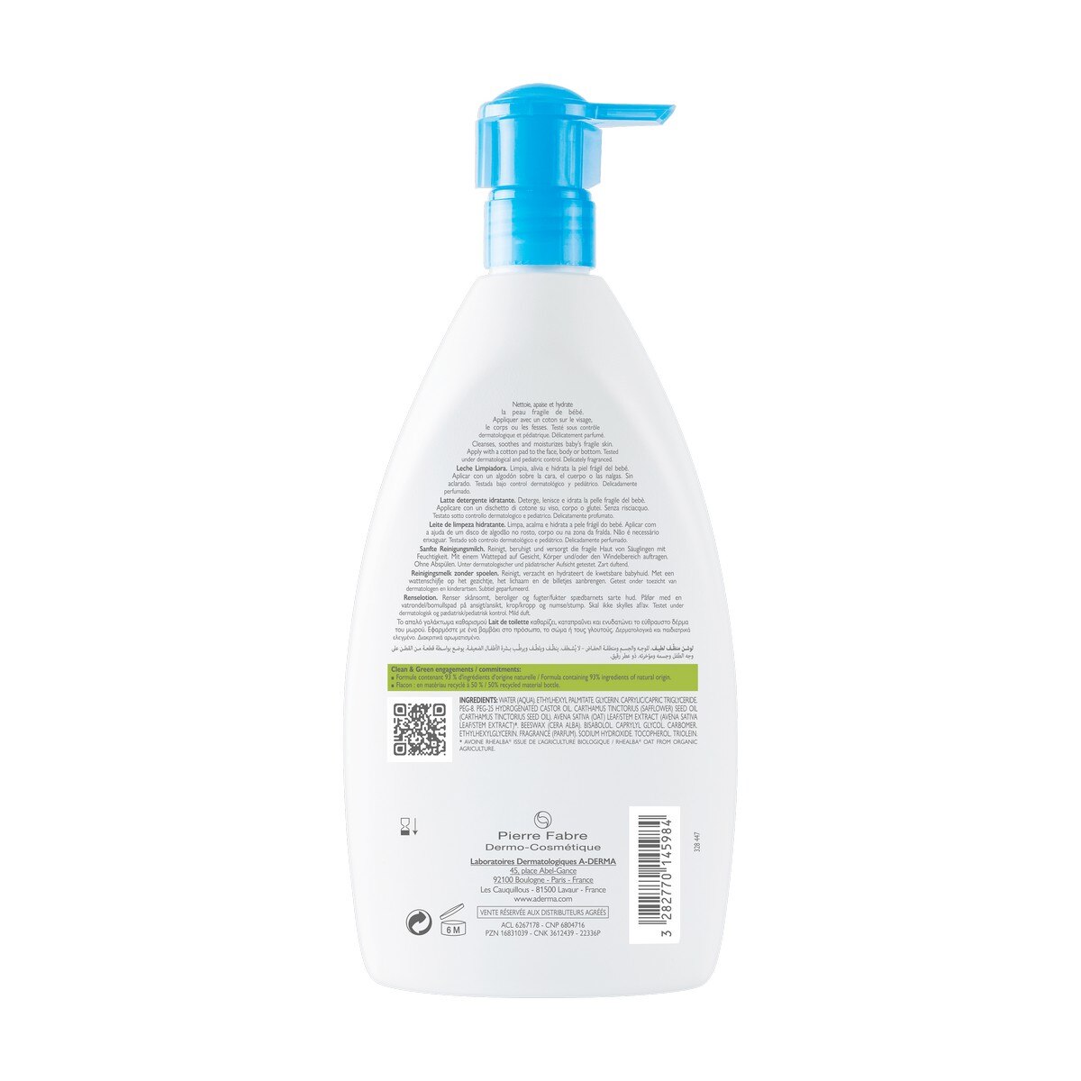 Leite de Toilette Primalba - 500 ml 2