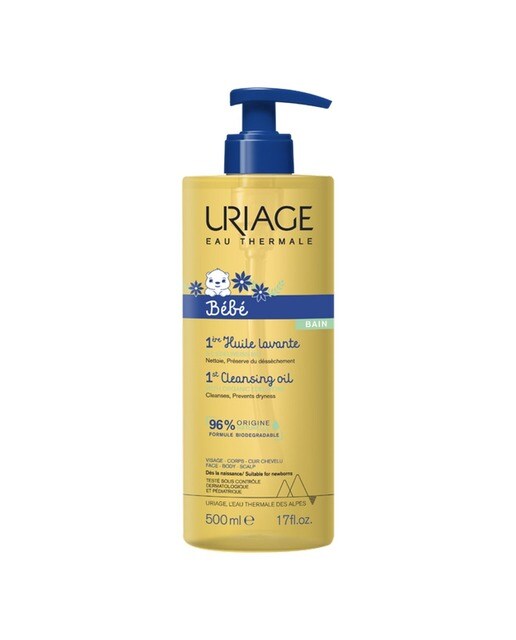 1º Óleo Lavante Uriage Bebé - 500 ml 1