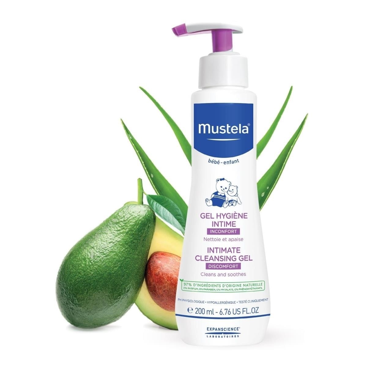 Gel de Higiene Íntima 200ml Mustela 2