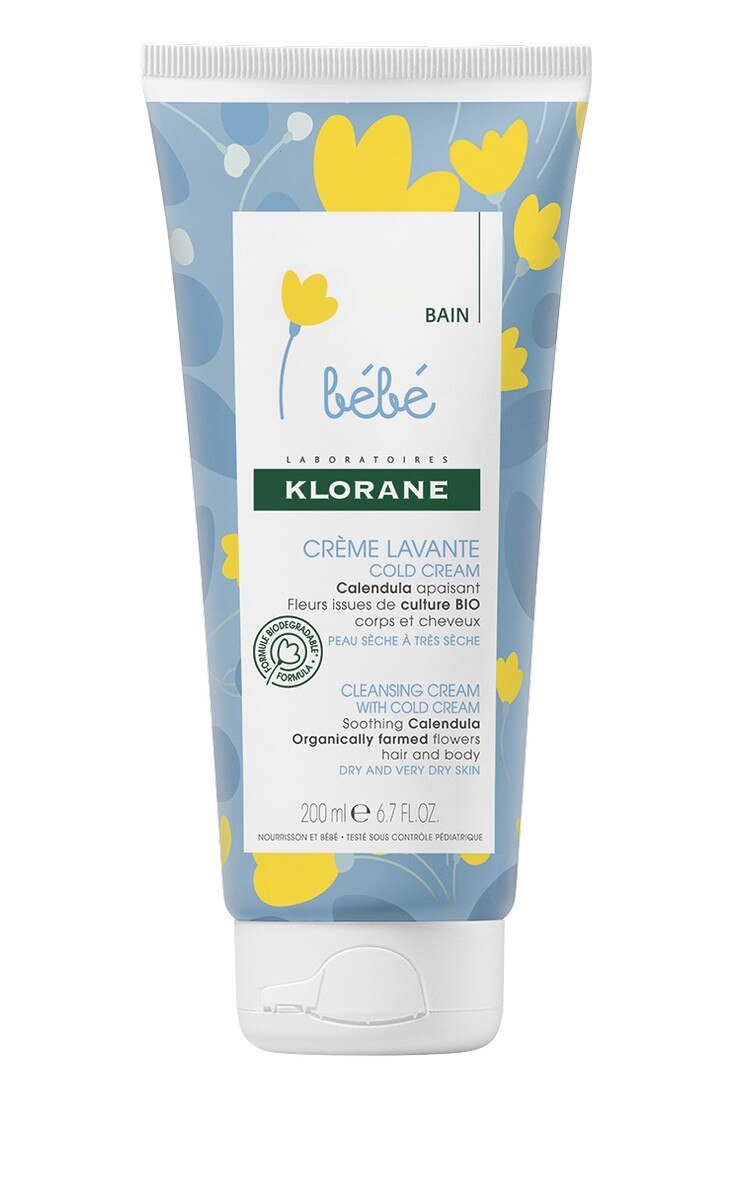Creme Lavante 200ml Klorane Bebé 1