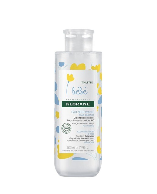 Água de Limpeza Micelar 500ml Klorane Bebé 1