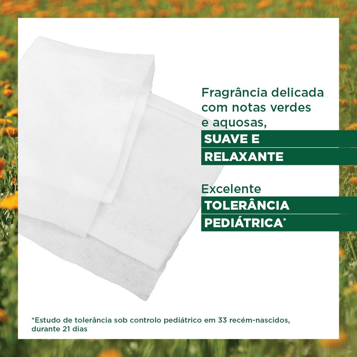 Toalhetes de Limpeza Suaves 70 Toalhetes Klorane Bebé 4