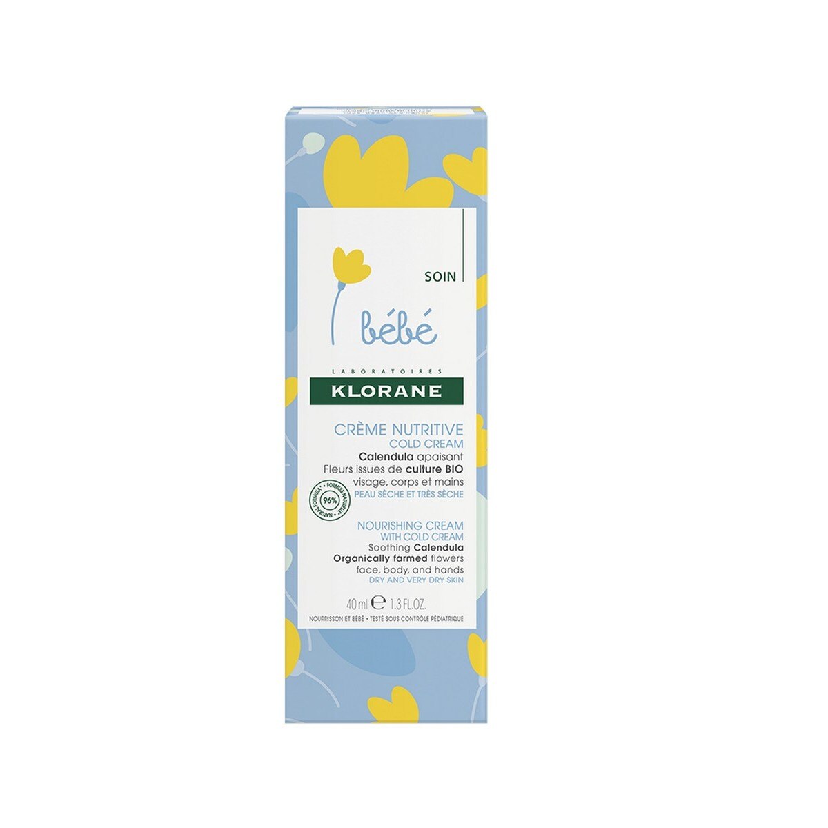 Creme Nutritivo Cold Cream 40ml Klorane Bebé 2