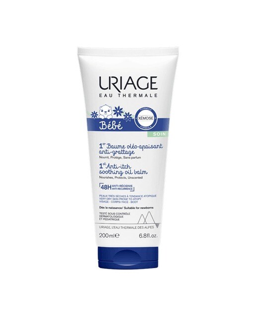Imagem 0 de 1º Bálsamo Óleo Apaziguante Uriage Bebé - 200 ml