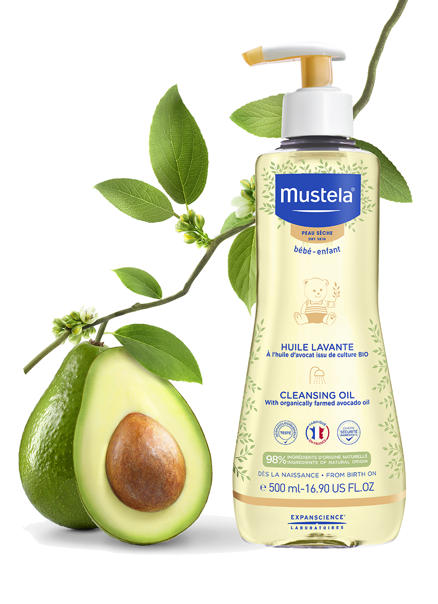 Óleo de Banho Pele Seca 500ml Mustela 1