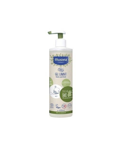 Gel de Banho Bio 400 ml Mustela 1