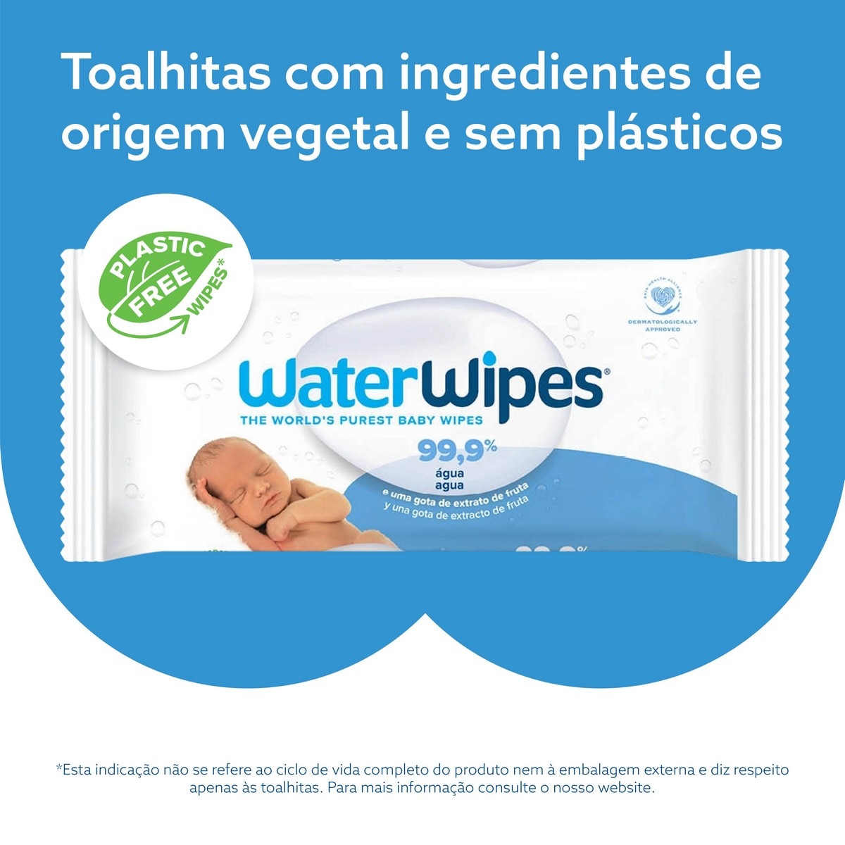 Toalhitas WaterWipes BIO - 60 un 7