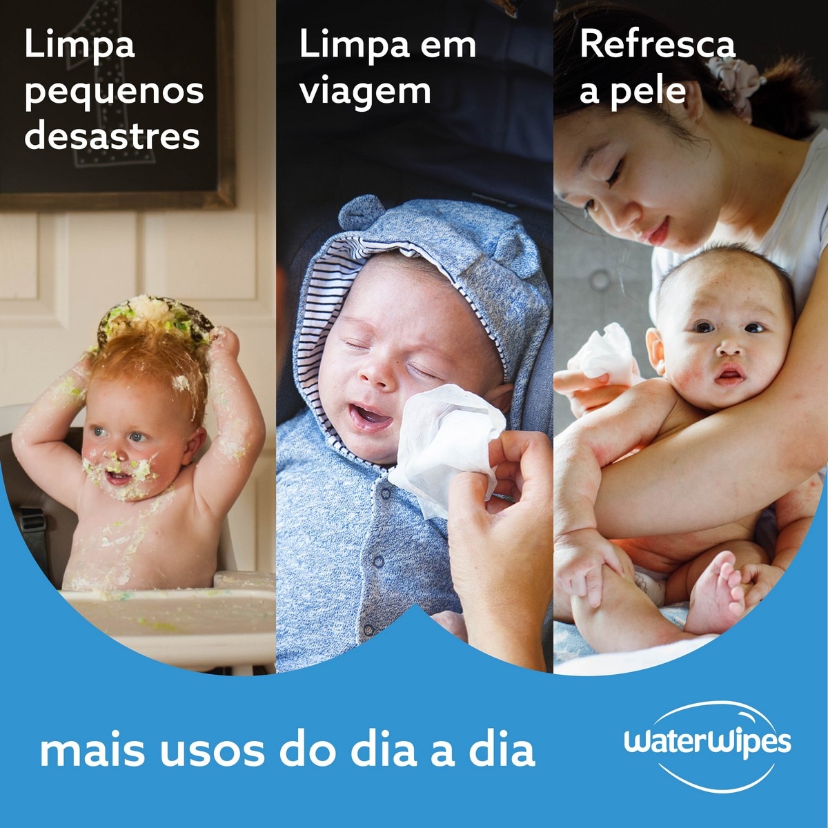 Toalhitas WaterWipes BIO - 4x60 un 4
