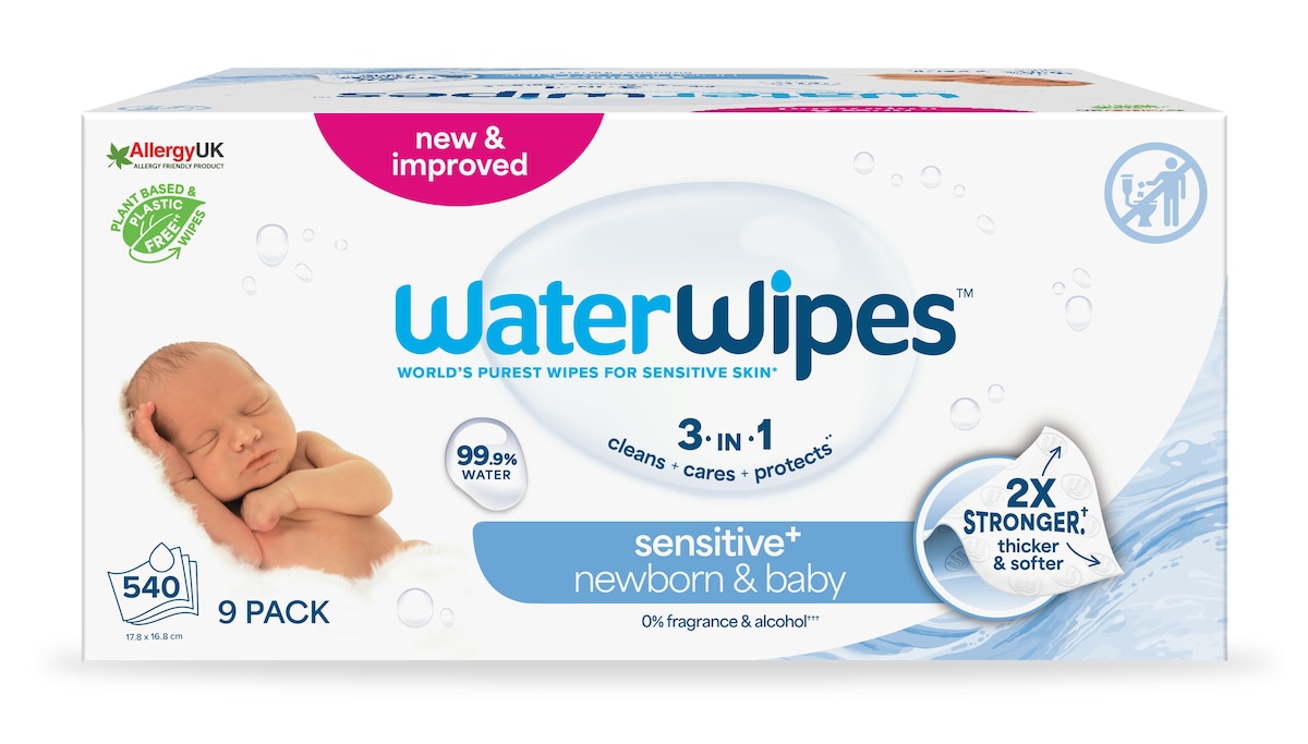 Toalhitas WaterWipes BIO - 9x60 un. 1