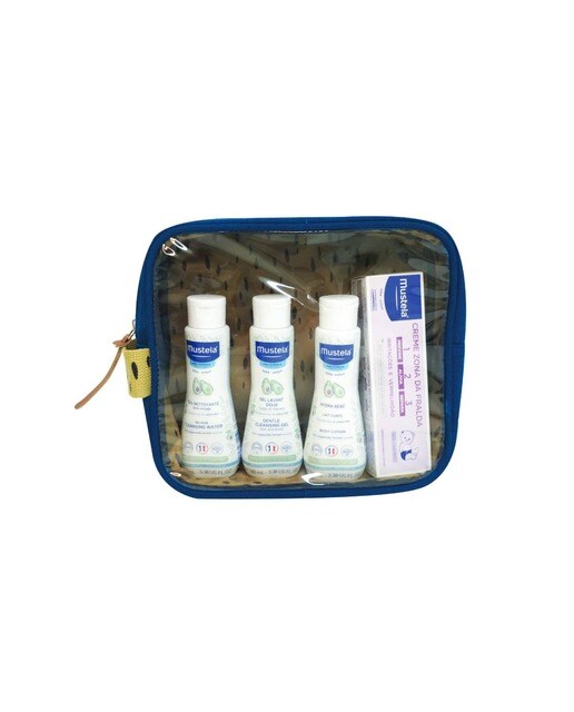 Bolsa "Os Indespensáveis" Azul Mustela 1