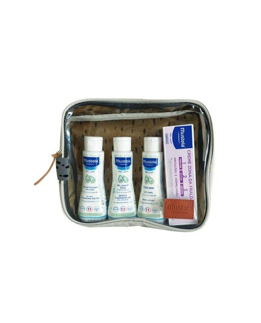 Bolsa "Os Indespensáveis" Taupe Mustela 1