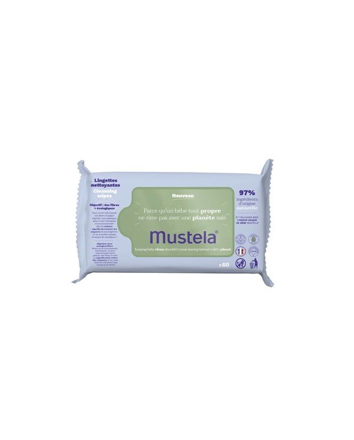 Toalhetes Limpeza com Abacate Bio - 60 un 1