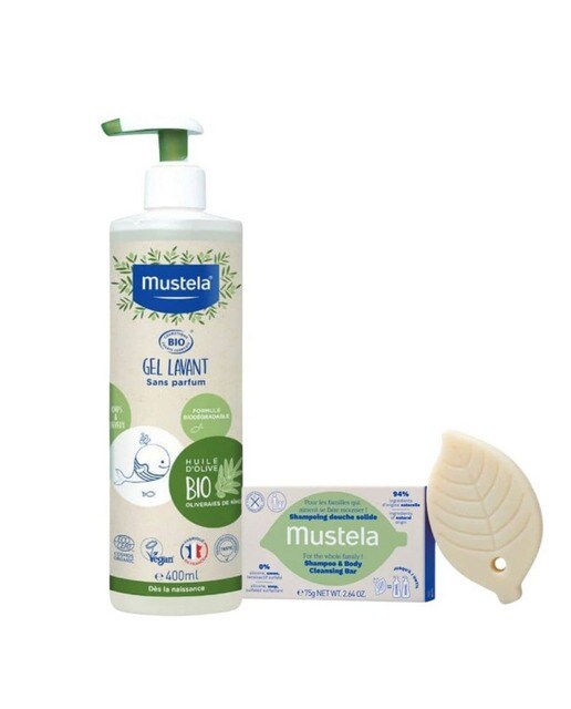 Bio Gel Banho + Oferta Champô Sólido - 400 mL + 75 G 1