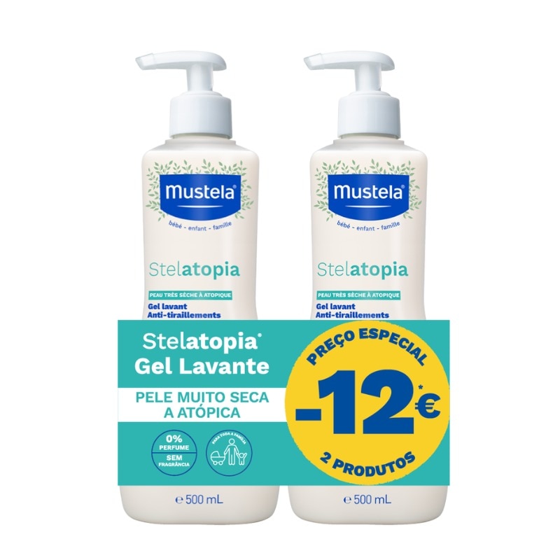 Imagem 0 de Pack Stelatopia Gel Lavante 2x500ml