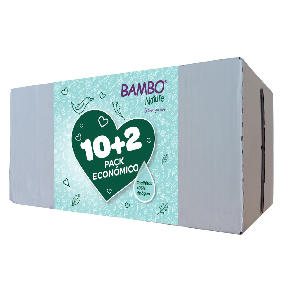 Toalhitas sem Perfume para Bebé pack 10+2 1