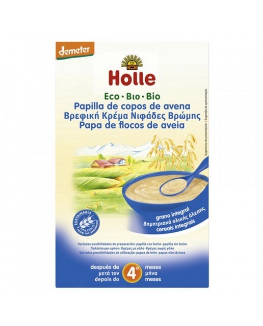 Imagem 0 de Papa não Láctea Flocos de Aveia Bio 250gr 4m+ Holle