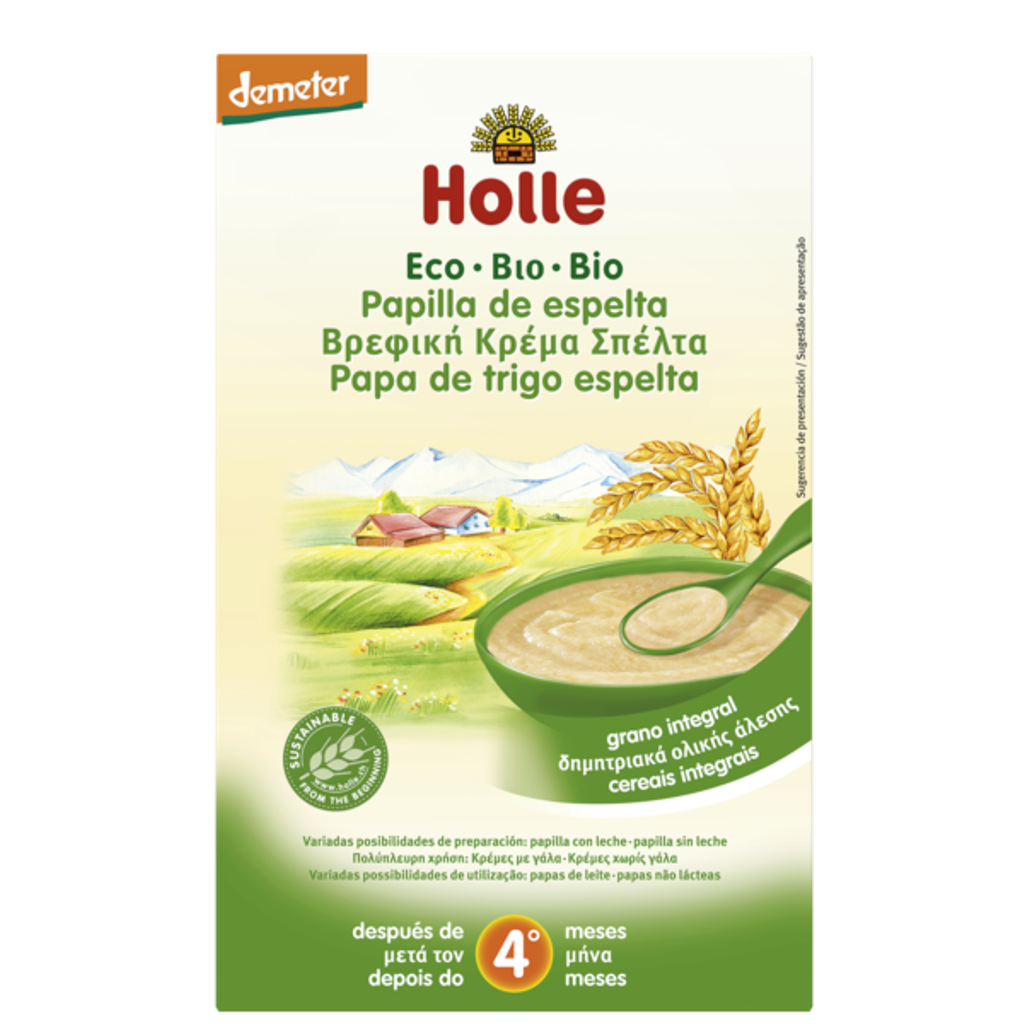 Imagem 0 de Papa de Trigo Espelta Biológica 4m 250gr Holle