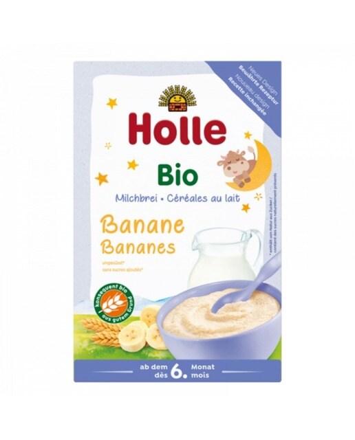 Imagem 0 de Papa Láctea Biológica Banana 6M - 250 g