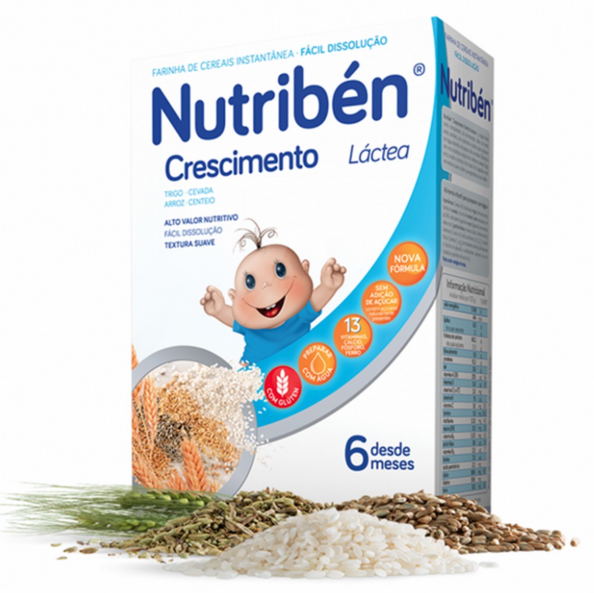 Papa Crescimento Láctea 250g Nutribén 1