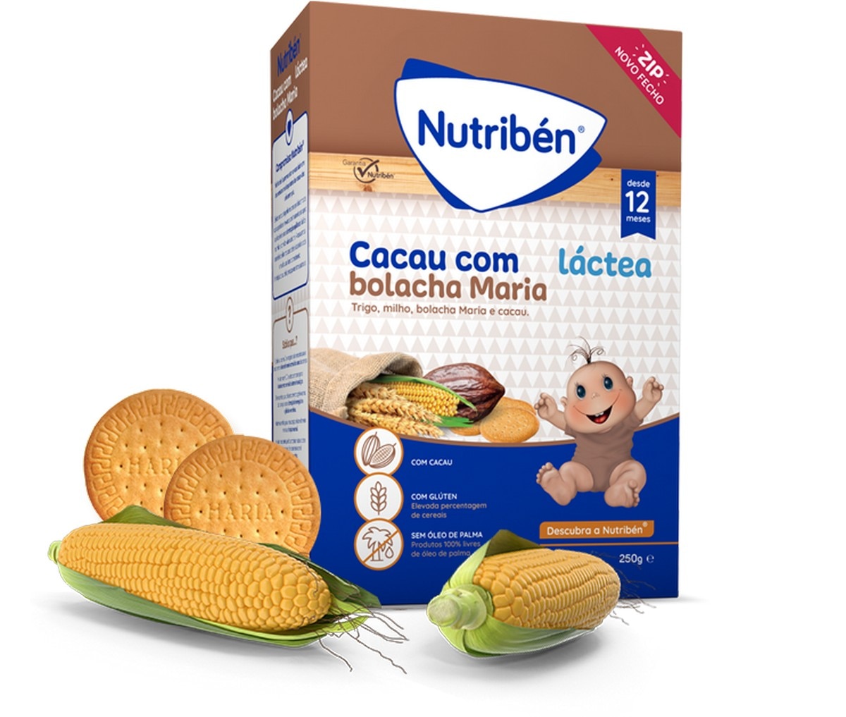 Imagem 0 de Papa Infantil Láctea Cacau com Bolacha Maria - 250 g