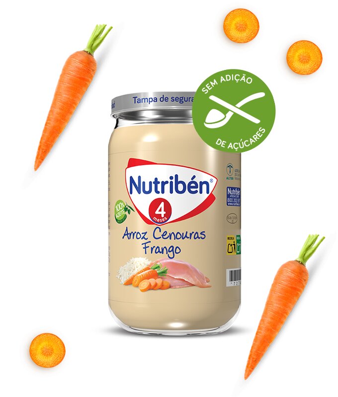 Boião Arroz, Cenouras e Frango 2