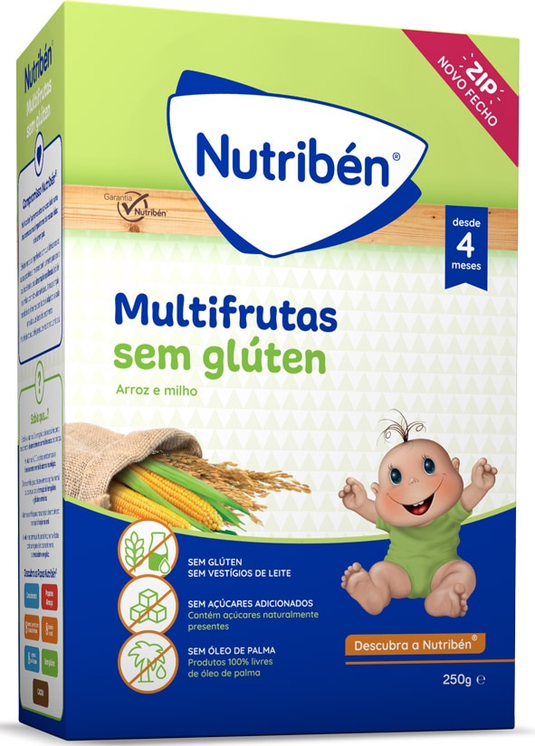 Imagem 0 de Papa Multifrutas Não Láctea