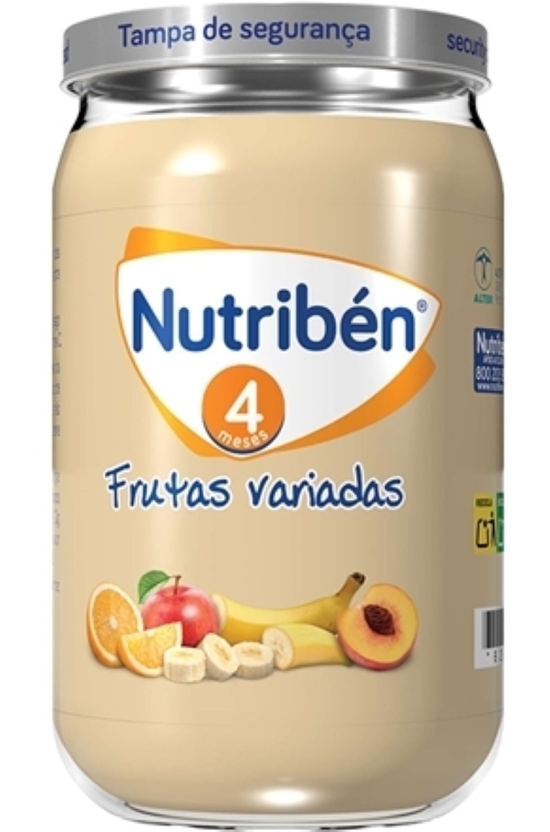 Imagem 0 de Boião Frutas Variadas 235g Nutribén