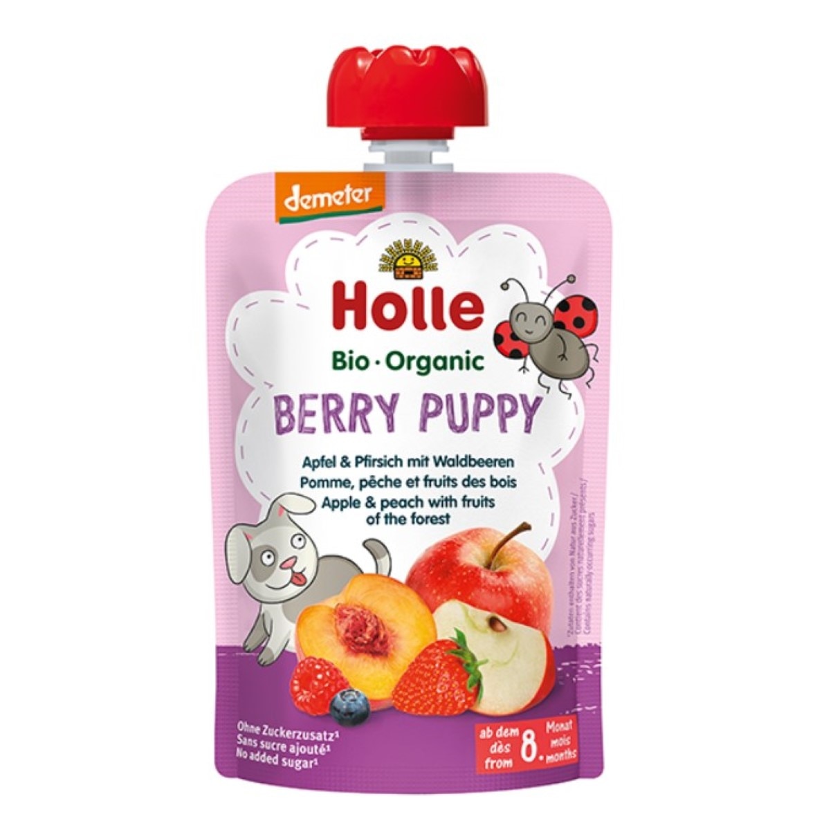 Imagem 0 de Smoothie Pure Fruit de maçã, pêssego e frutos do bosque - 90 g