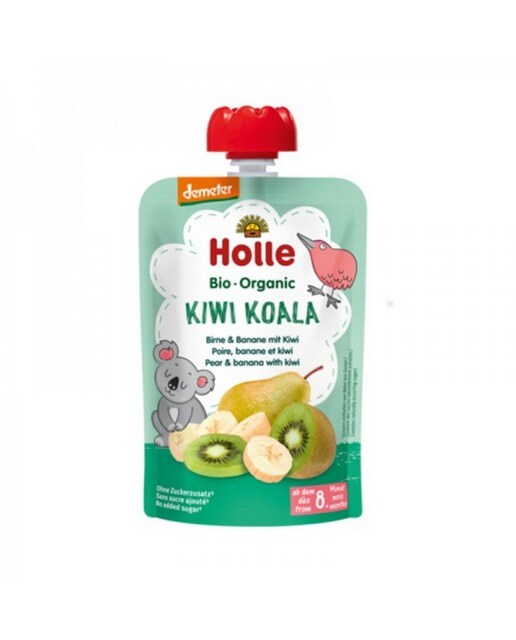 Imagem 0 de Smoothie Pure Fruit de Pêra, Banana e Kiwi 100g Holle