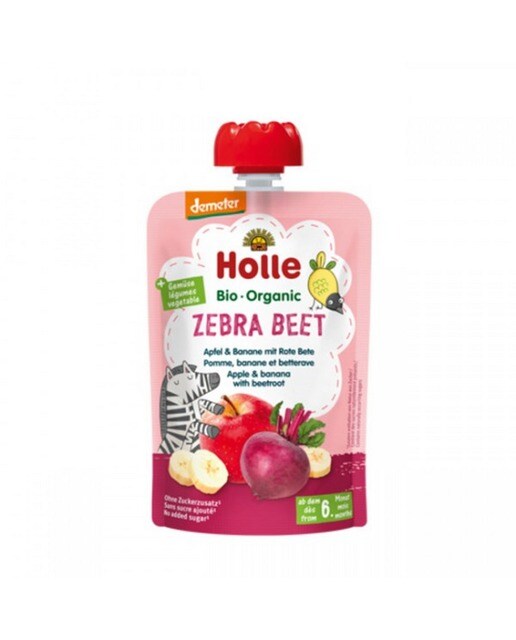 Imagem 0 de Smoothie de Maçã e Banana com Beterraba 6M 100g Holle