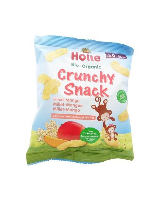 Imagem 0 de Snacks Bio Crocantes de Milho e Manga 8M - 25 g