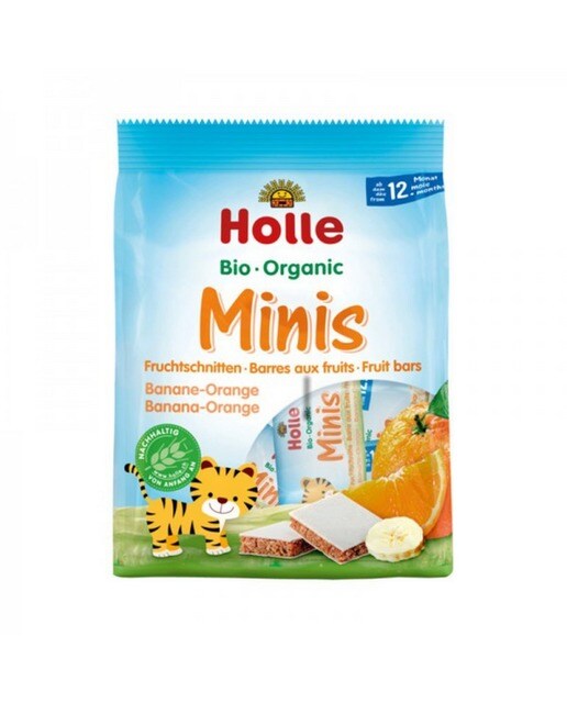 Imagem 0 de Snack Mini Barrinhas Banana e Laranja 12M - 100 g